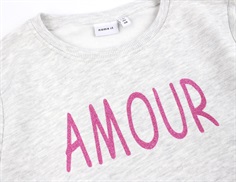 Name It light grey melange sweatshirt